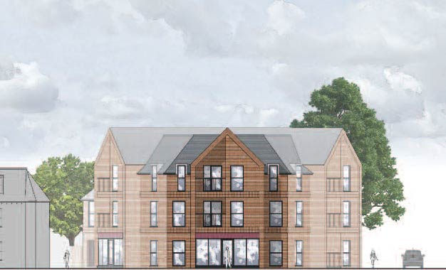 Mixed use development opportunity with full planning consent for 7 x apartments and 1 x commercial unit